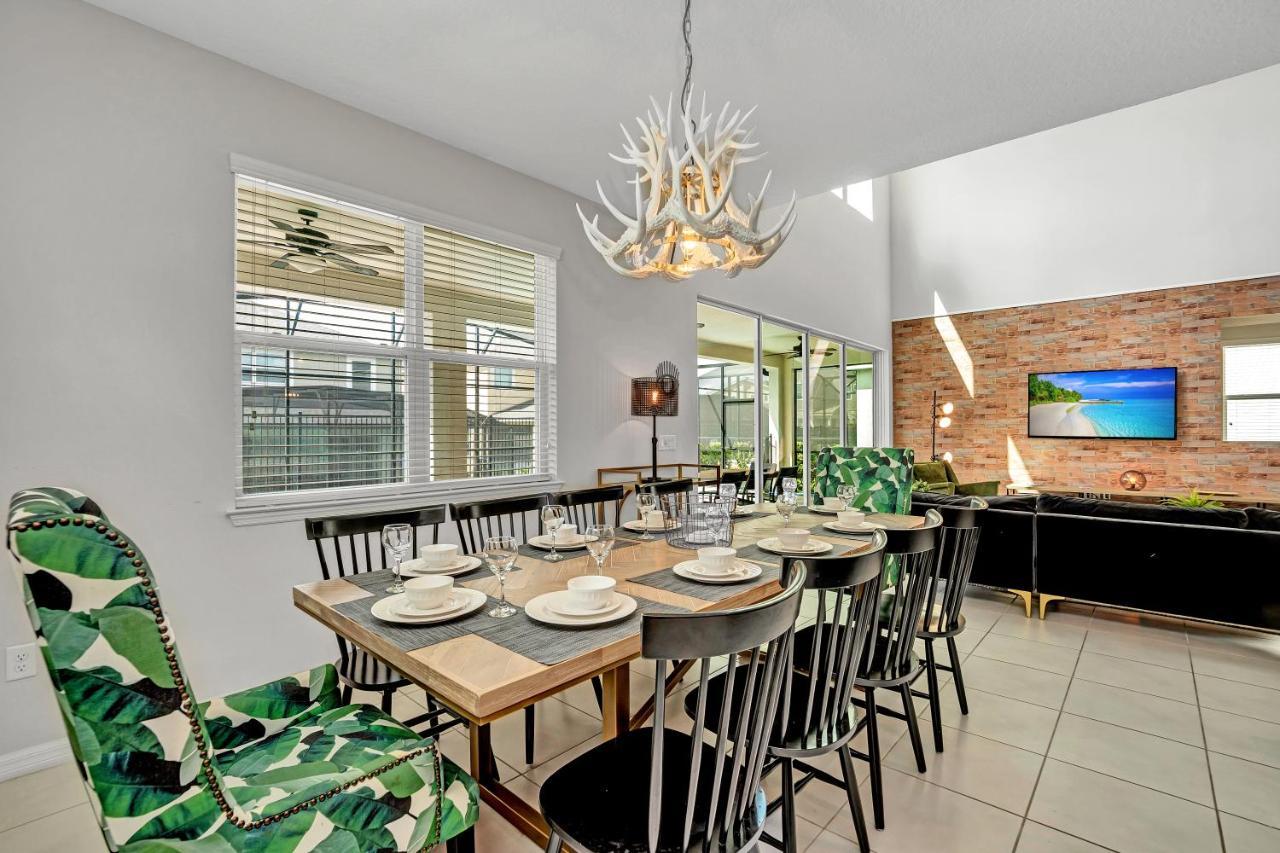Modern Villa wPrivate Pool&Spa, FREE Water Park Orlando Esterno foto
