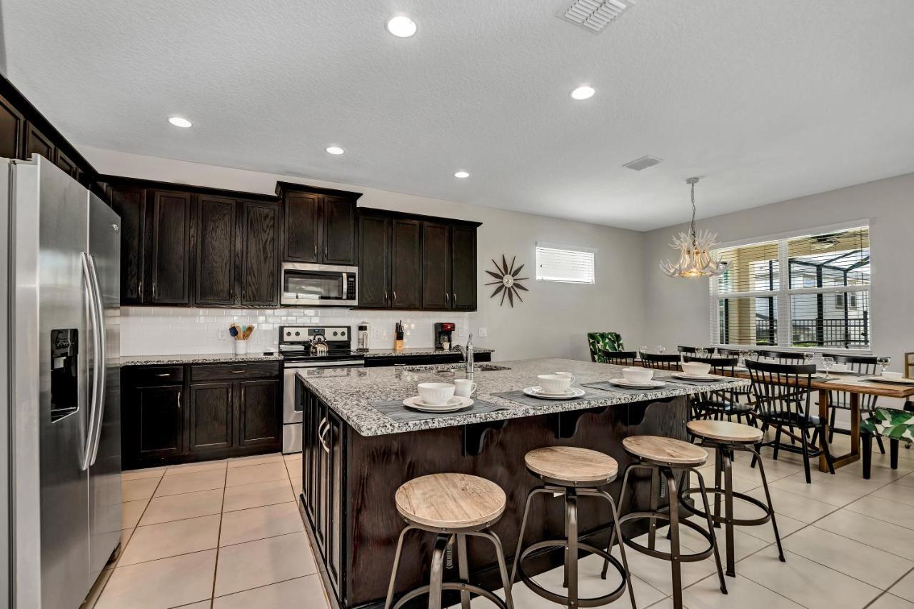 Modern Villa wPrivate Pool&Spa, FREE Water Park Orlando Esterno foto