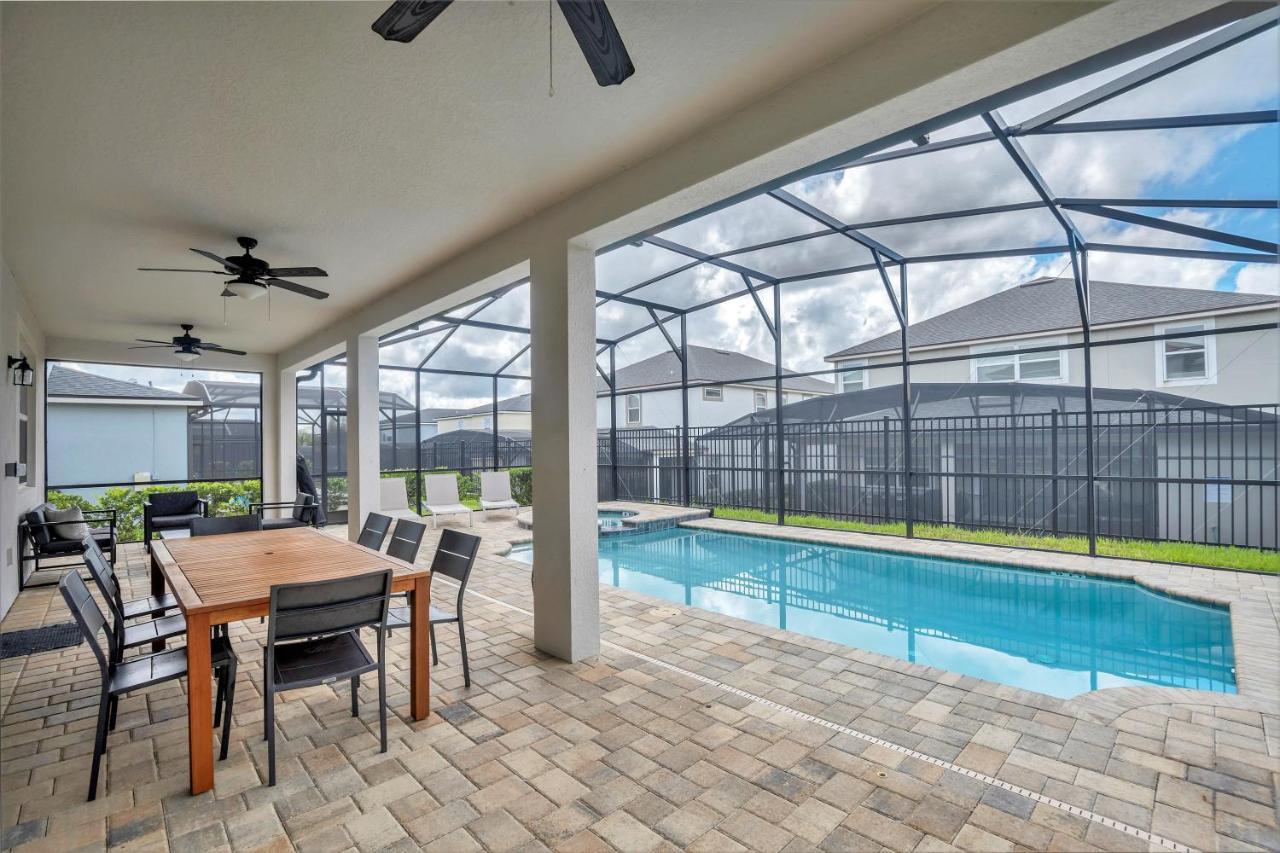 Modern Villa wPrivate Pool&Spa, FREE Water Park Orlando Esterno foto