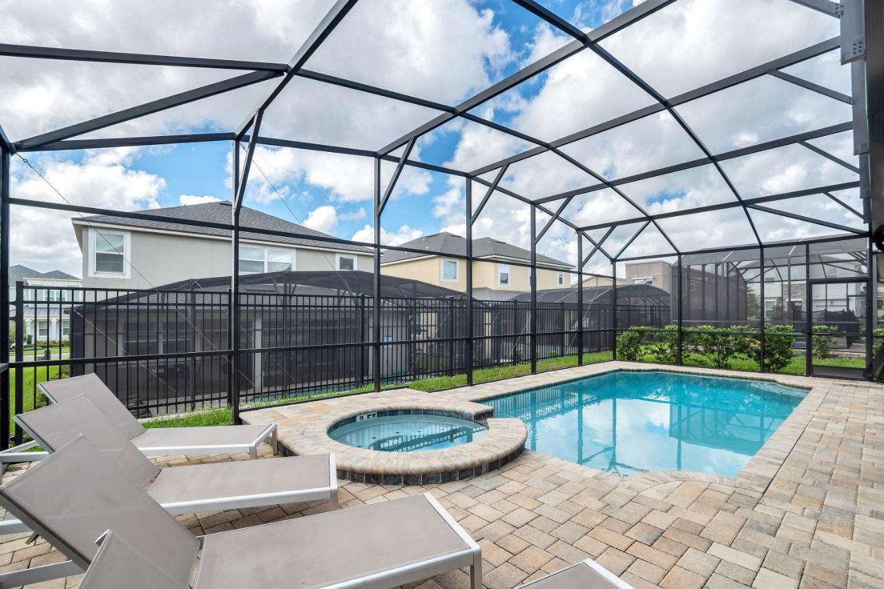 Modern Villa wPrivate Pool&Spa, FREE Water Park Orlando Esterno foto