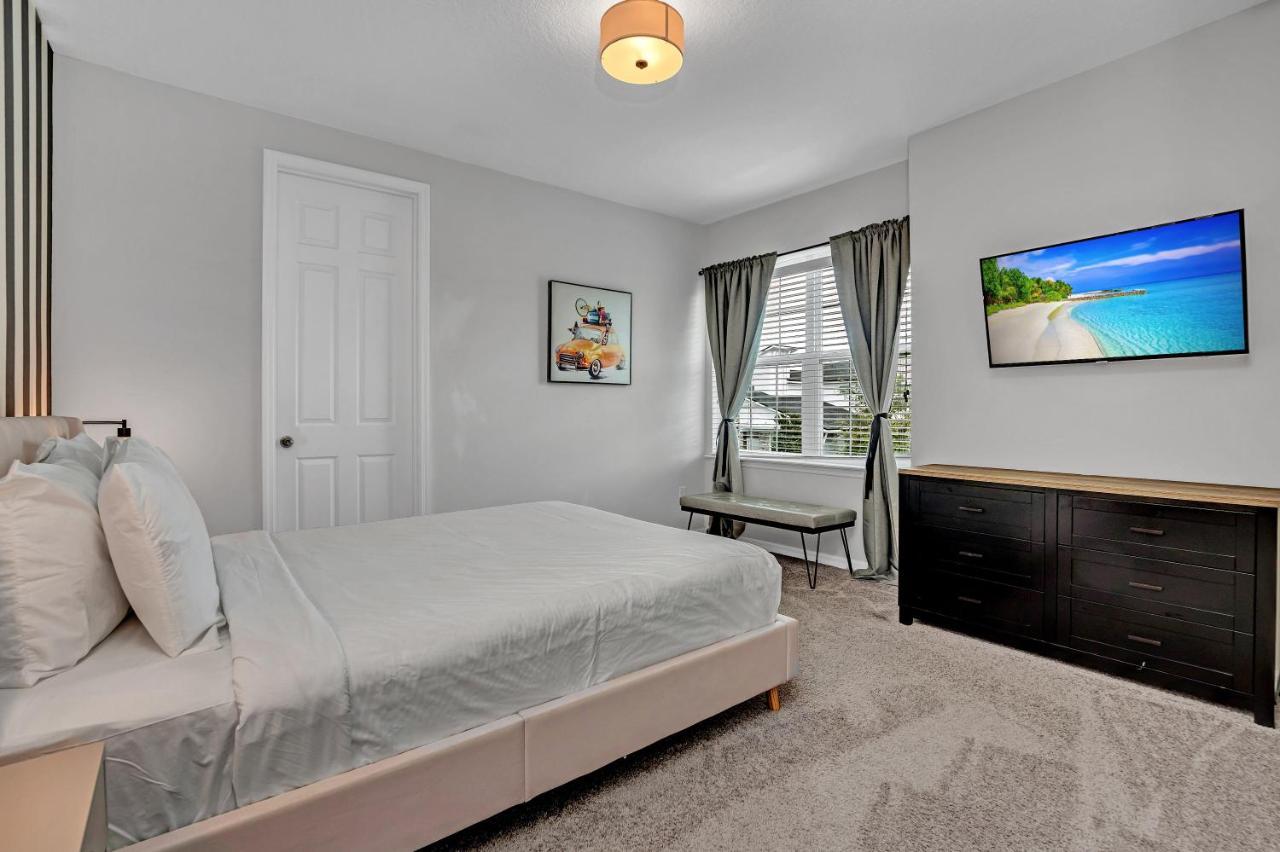Modern Villa wPrivate Pool&Spa, FREE Water Park Orlando Esterno foto