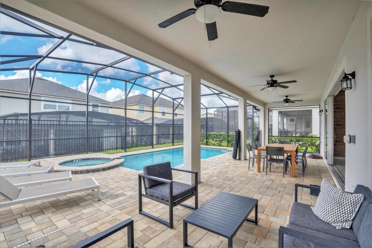 Modern Villa wPrivate Pool&Spa, FREE Water Park Orlando Esterno foto